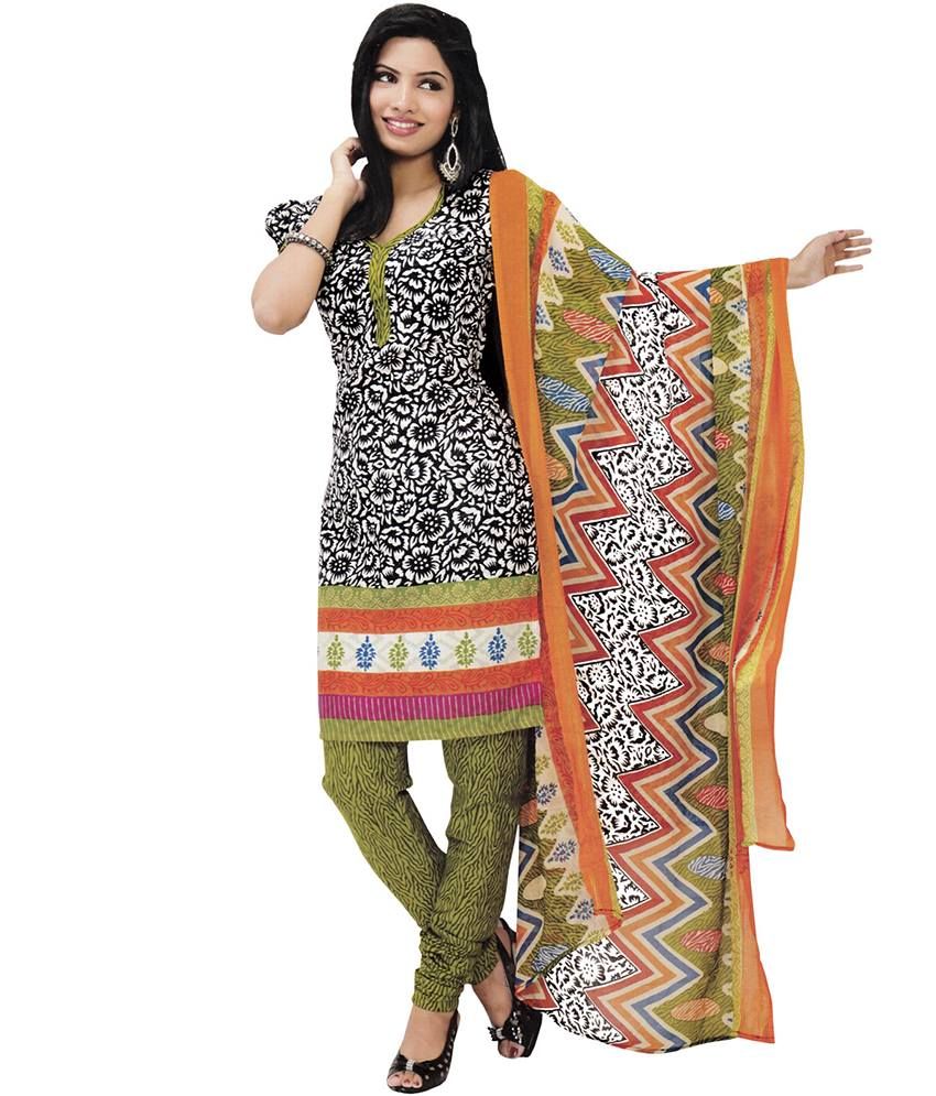 kavyanjali cotton churidar materials
