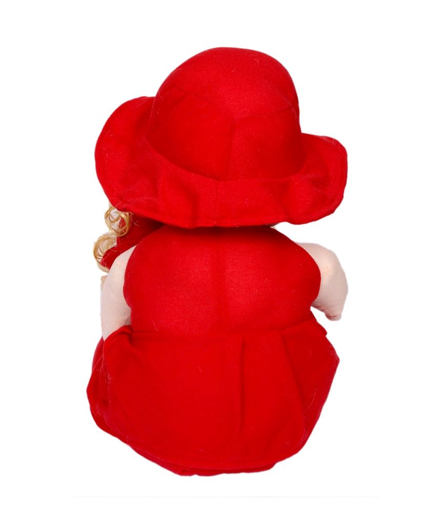 E Soft Red Baby Doll with Baby(45cm) Buy E Soft Red Baby Doll with
