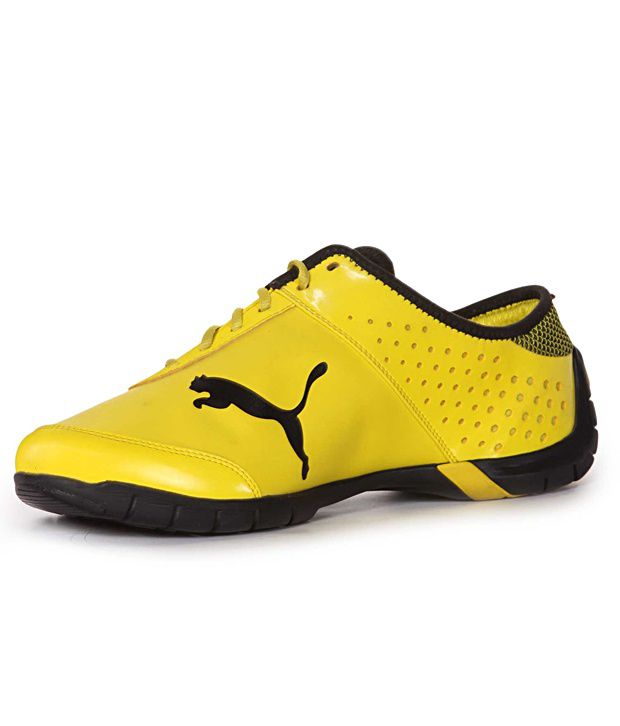 puma yellow shoes