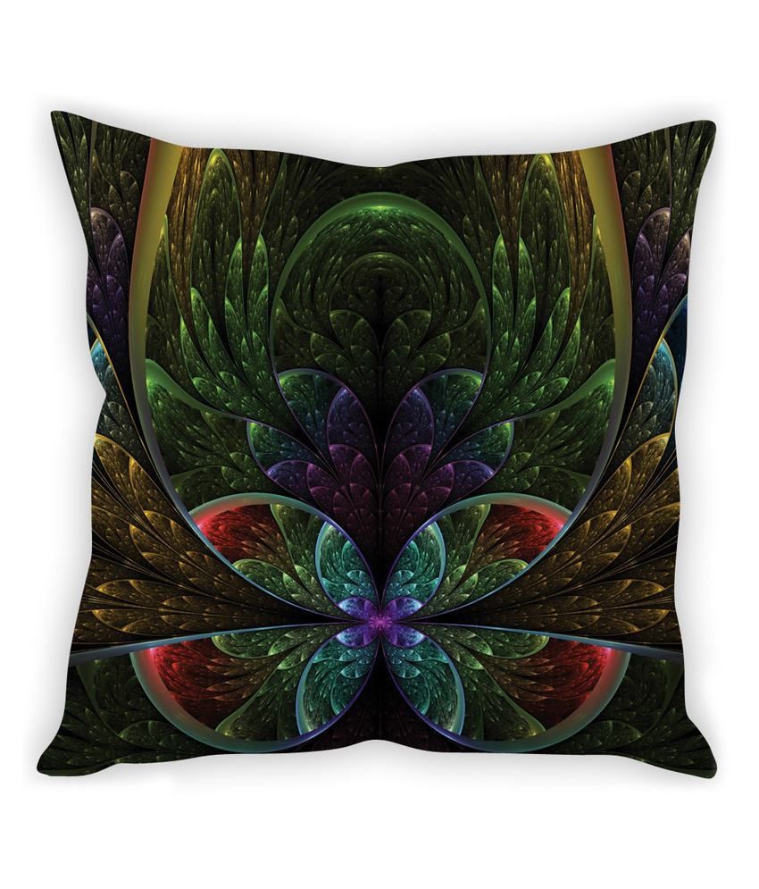 Glass Abstract Cushion Cover: Buy Online At Best Price 