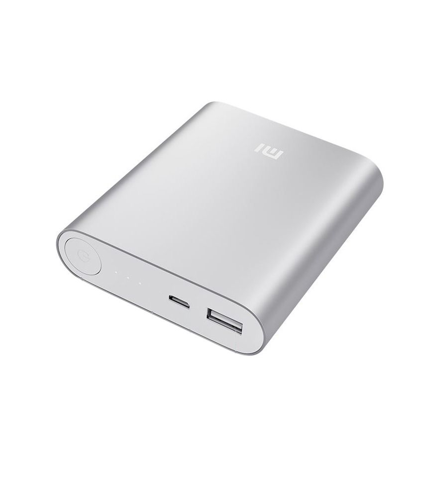 Xiaomi Mi Power Bank 10400mAh Silver - Power Banks Online