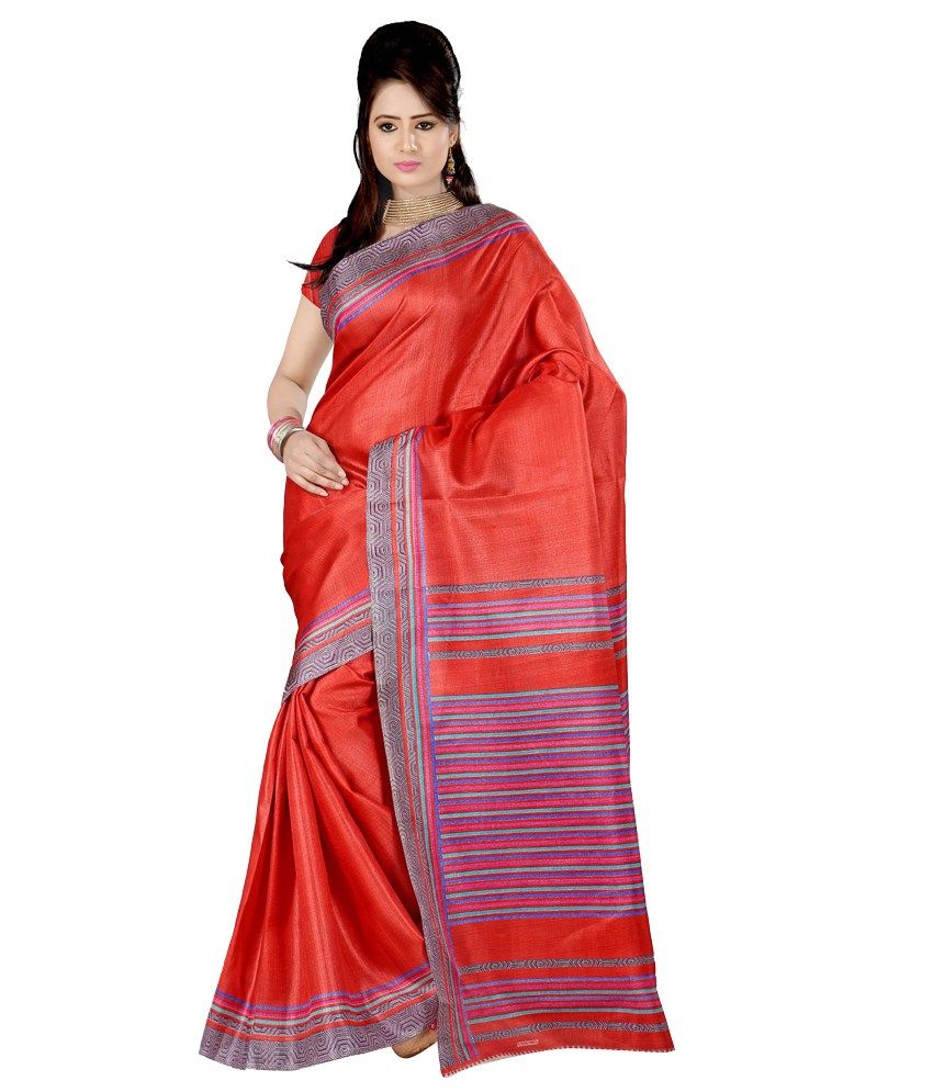 silk saree for pooja