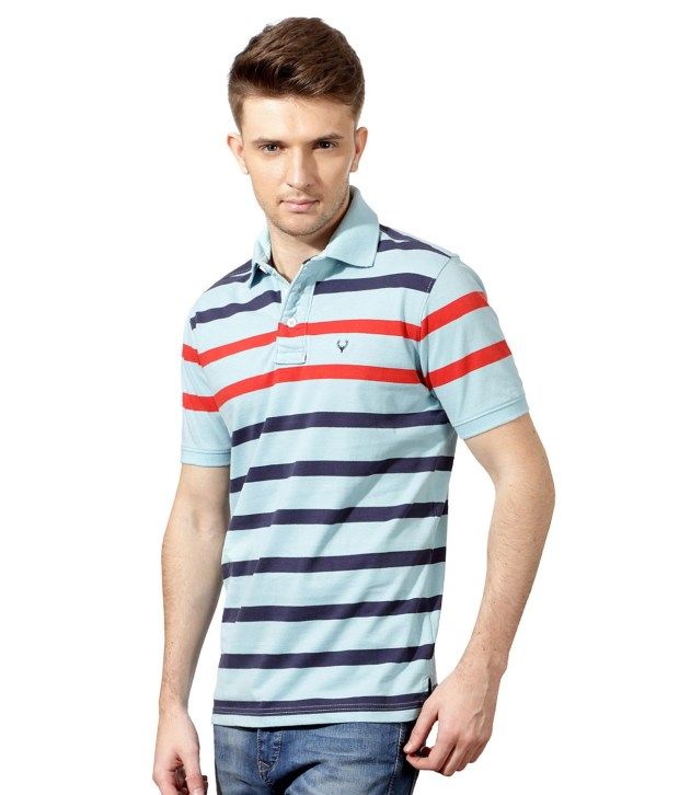 allen solly half t shirt
