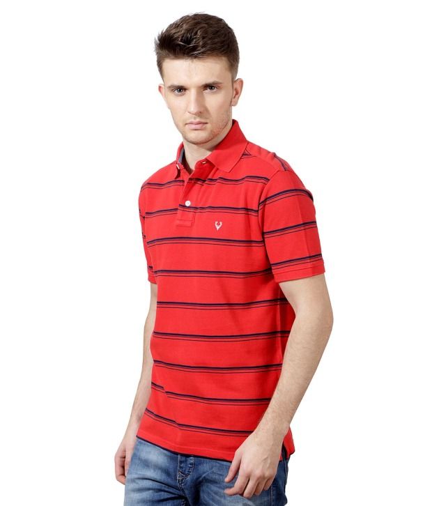 allen solly half t shirt