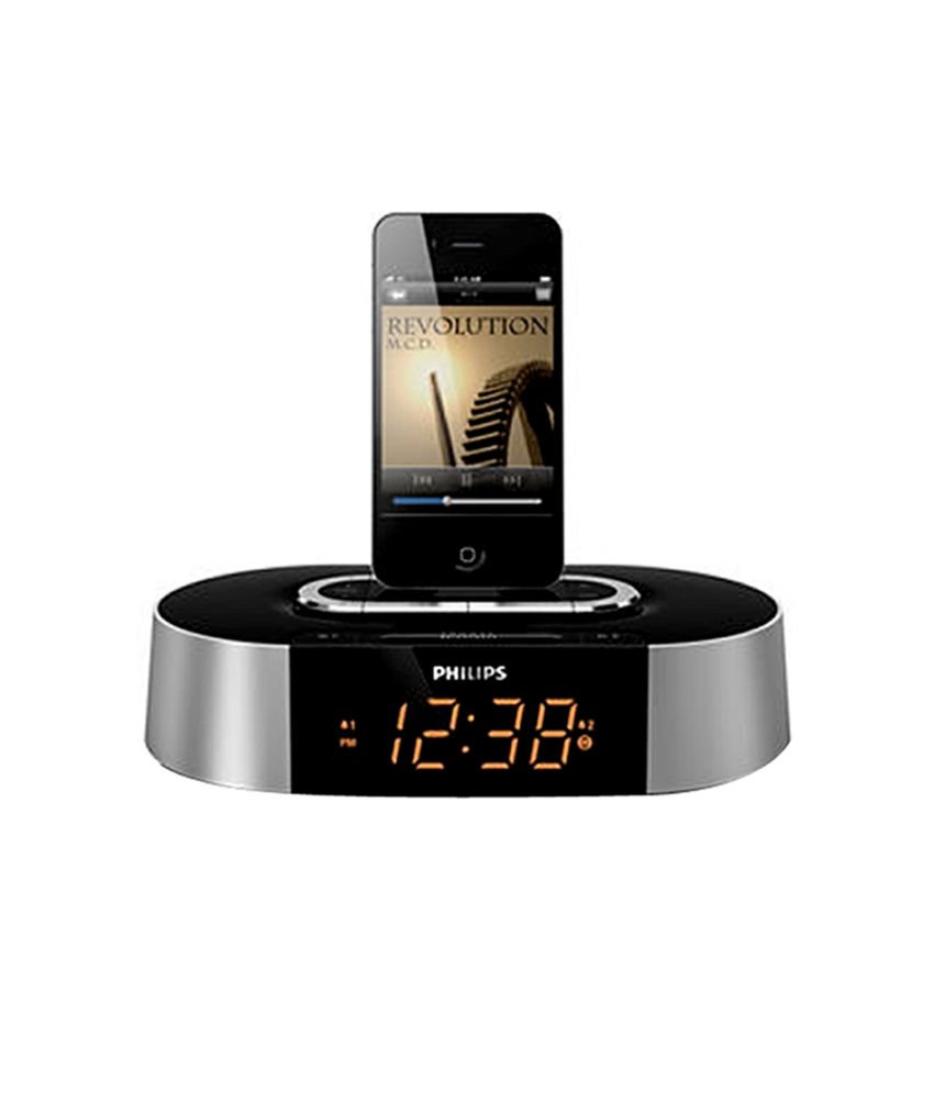 iphone docking radio clock