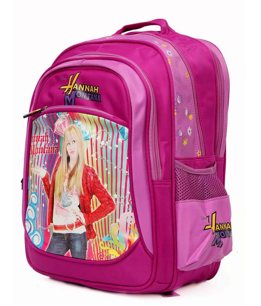 HiJack Hannah Montana Kids School Bag: Buy Online at Best Price in ...