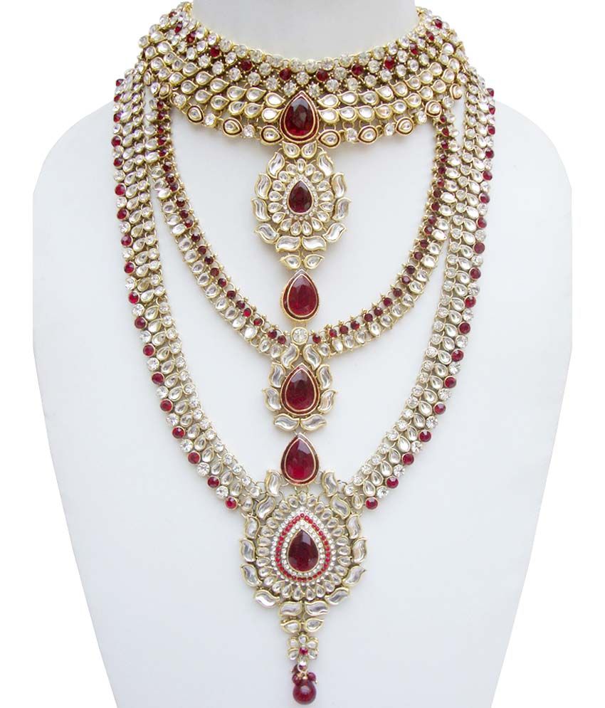bridal kundan jewellery sets online shopping