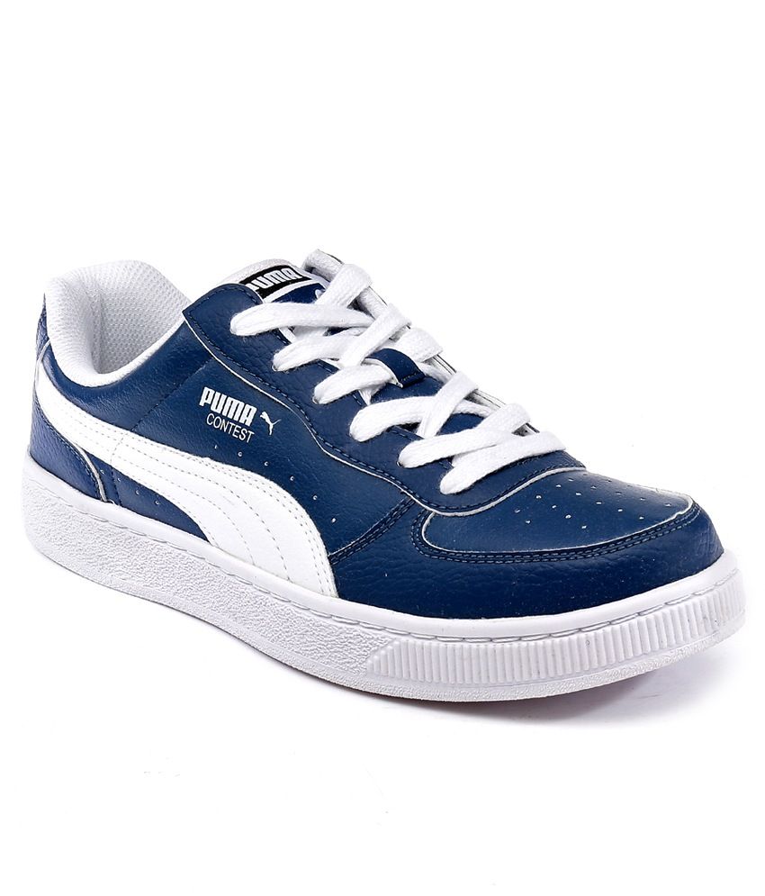 puma blue lifestyle shoes