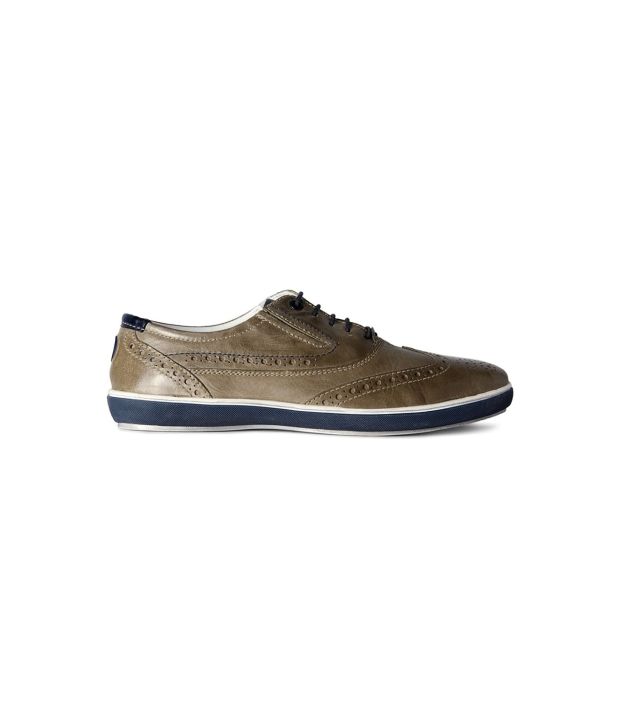 allen solly brown casual shoes
