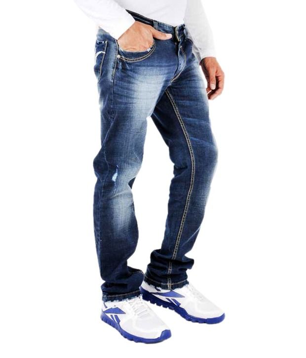 spykar slim men blue jeans