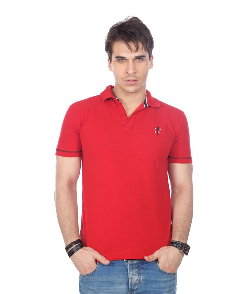 Stride Red T Shirt - Buy Stride Red T Shirt Online at Low Price ...