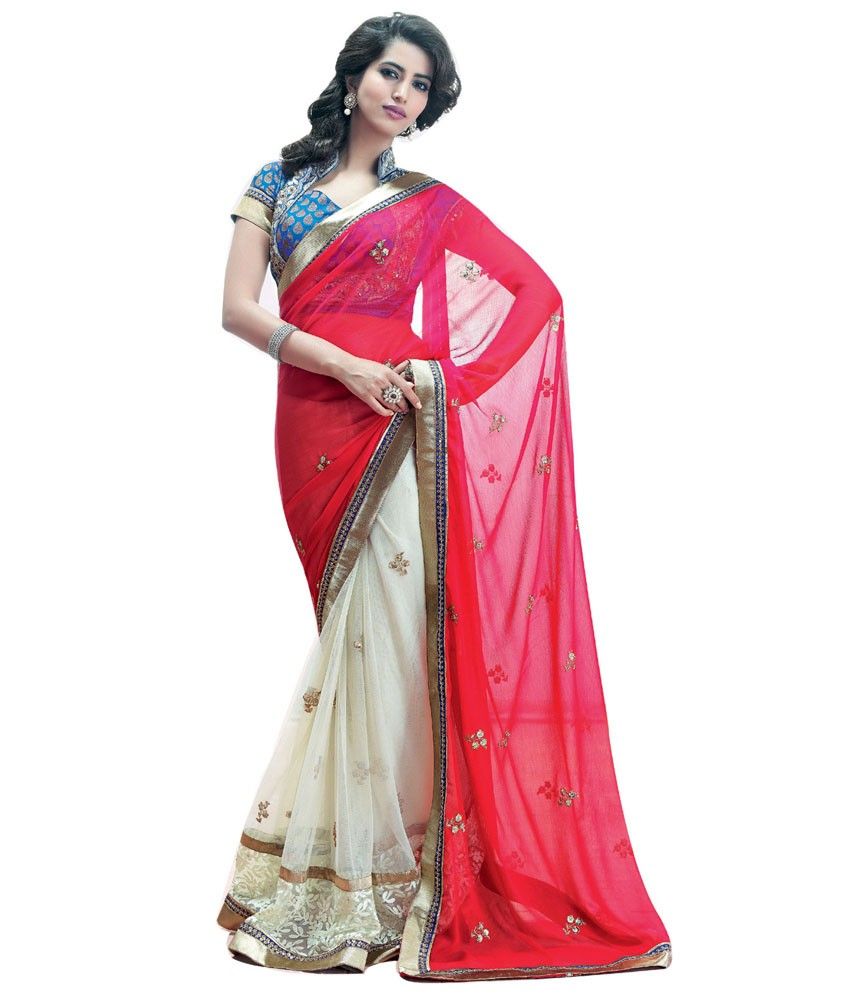 Amyra By Odhni Dark Brown Color Chiffon Saree Buy Amyra By Odhni Dark