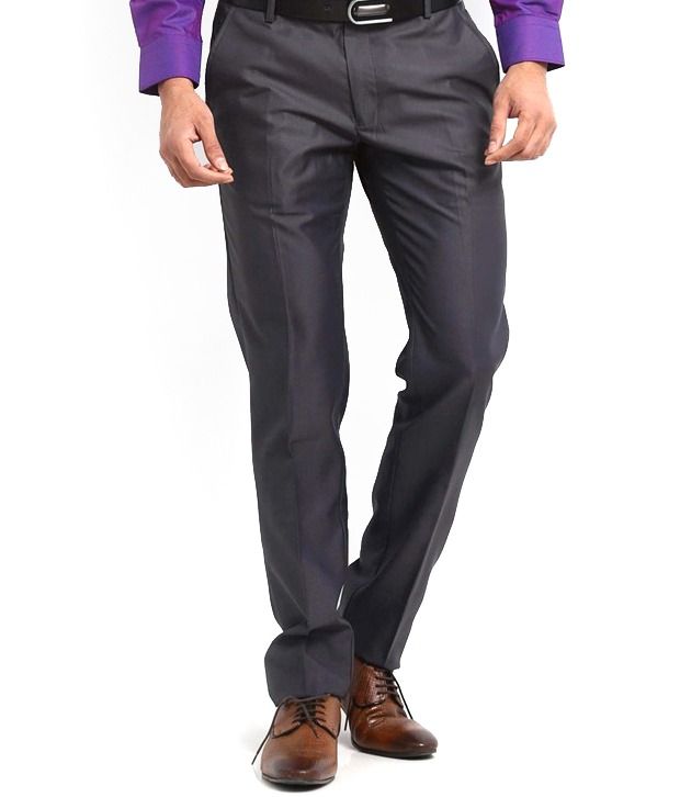 dark gray formal pants