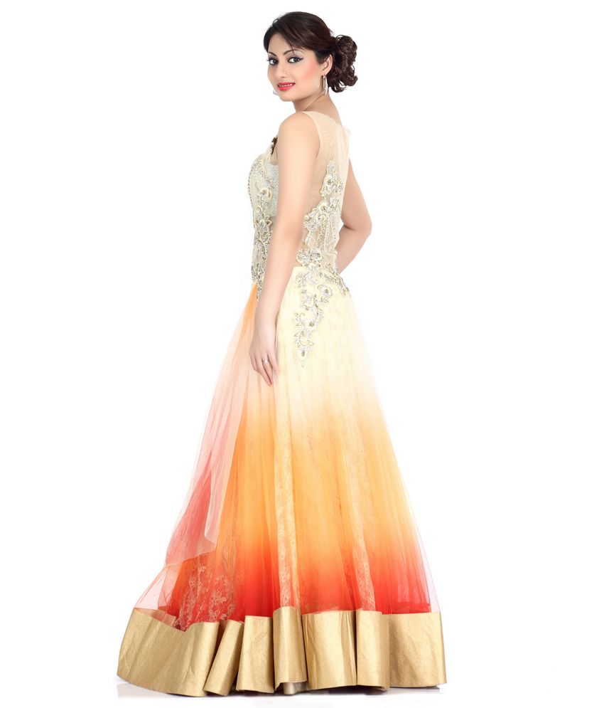 snapdeal long gowns