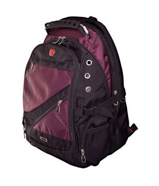 purple swiss gear backpack