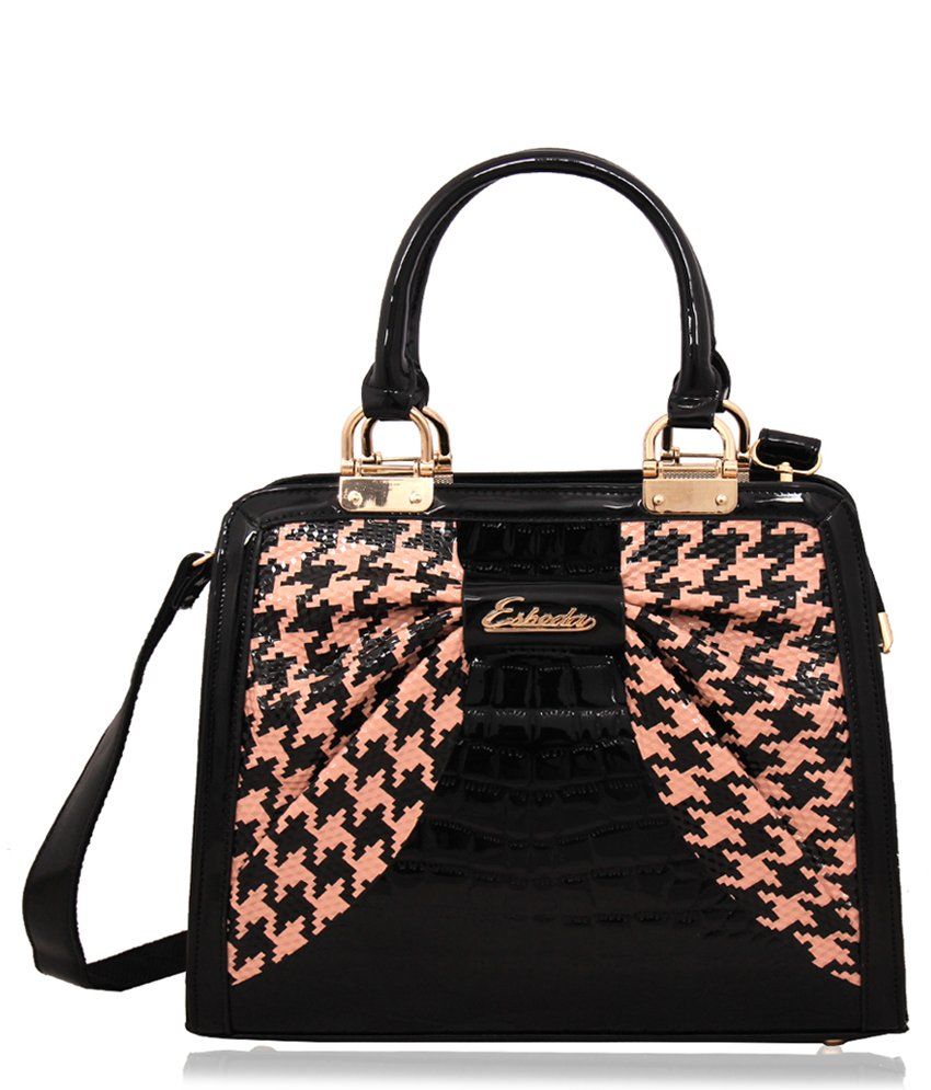 Esbeda ESB6109PINK Black Shoulder Bags - Buy Esbeda ESB6109PINK Black Shoulder Bags Online at ...