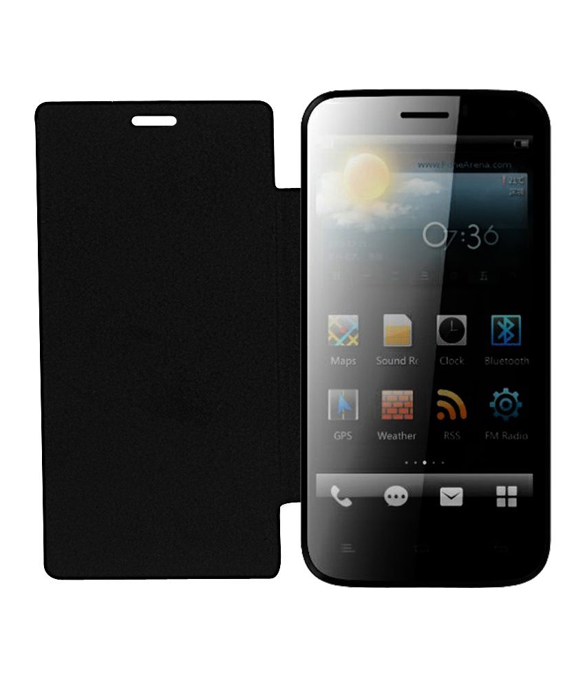 Koloredge Flip Cover For Gionee M2 Black Flip Covers Online at Low