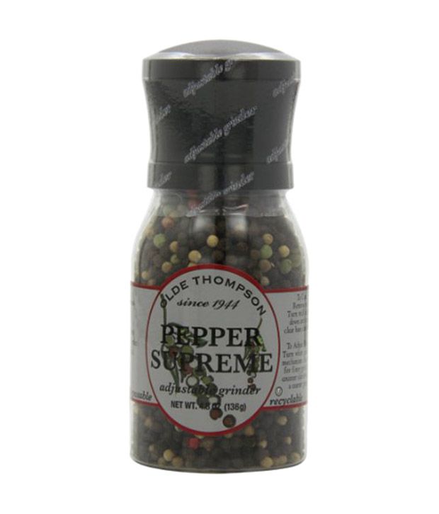 Olde Thompson Clear and Black Supreme Pepper Grinder Buy Online at