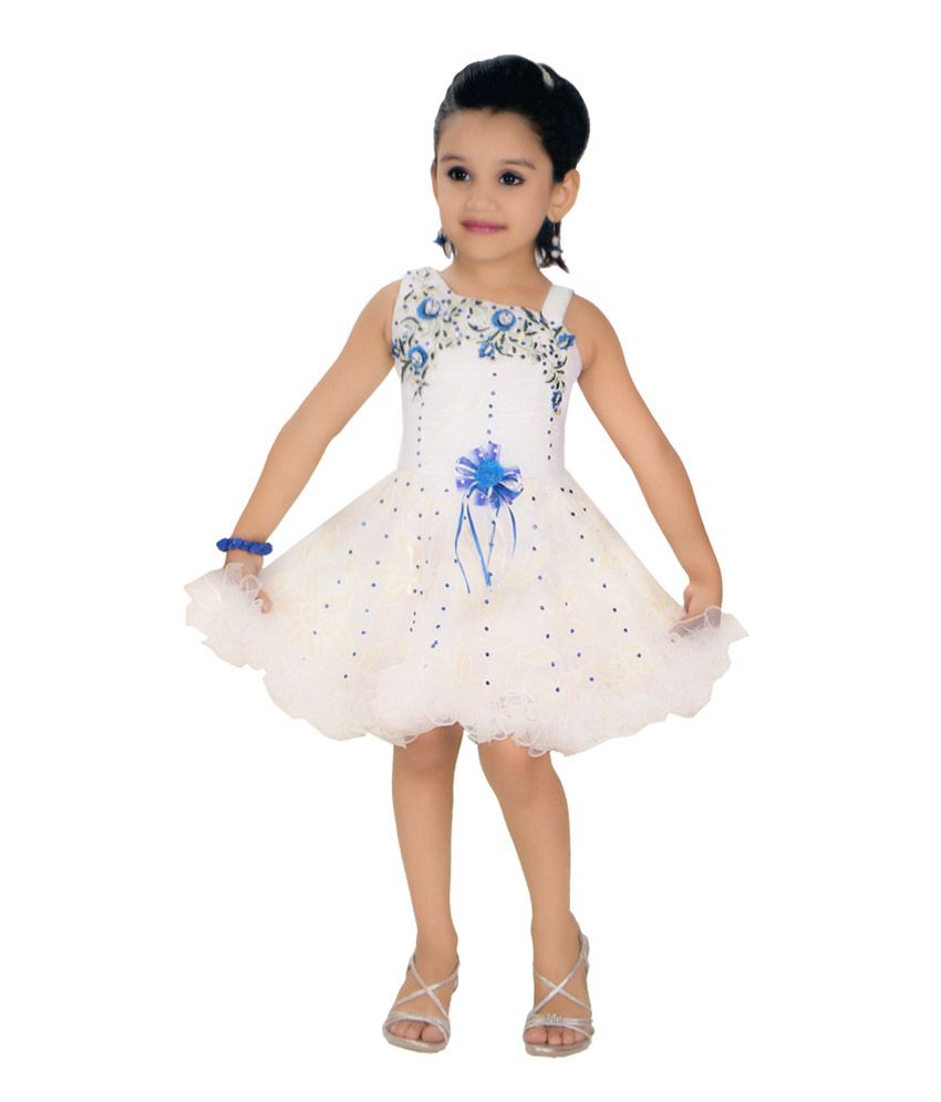 white frocks online shopping