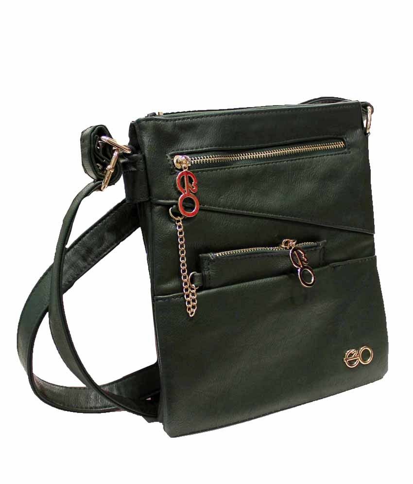 E2O 242green Green Sling Bags - Buy E2O 242green Green Sling Bags Online at Best Prices in India 