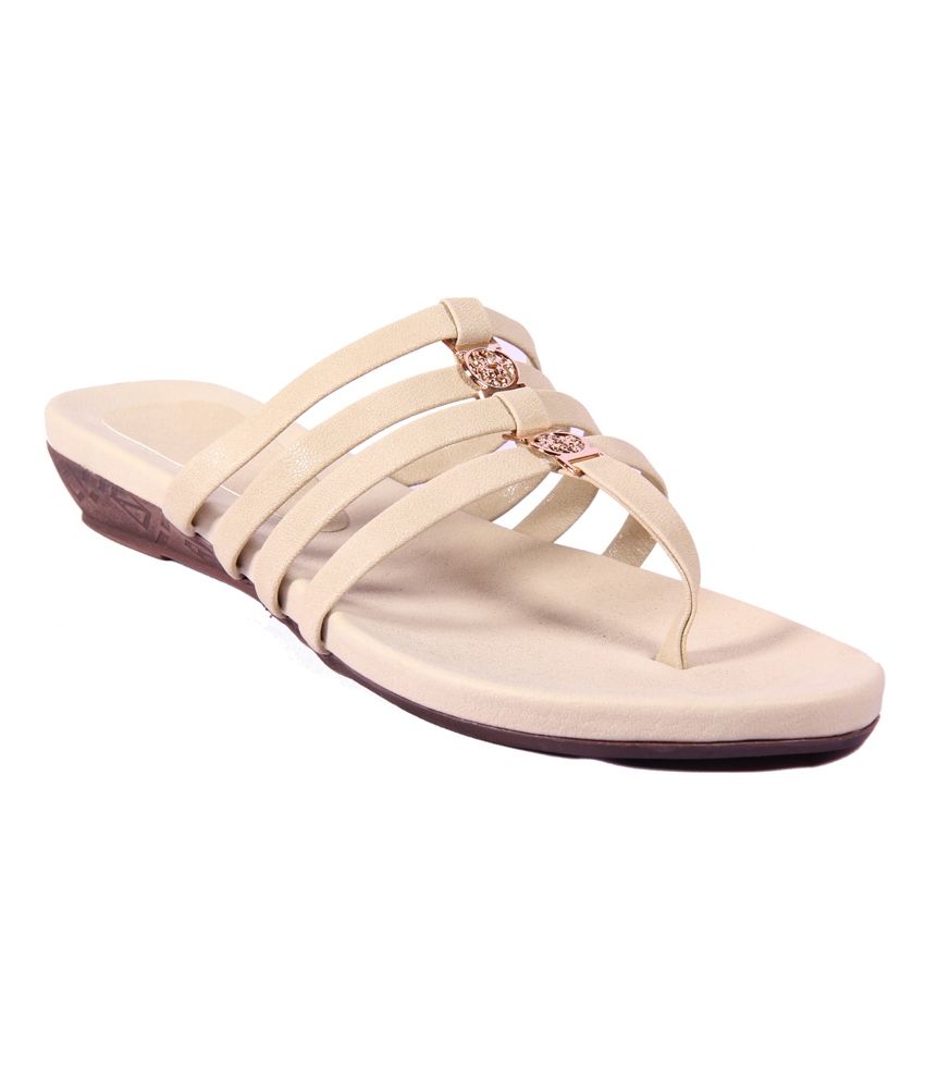 Foot Step Beige Women Sleeper Price in India Buy Foot Step Beige Women