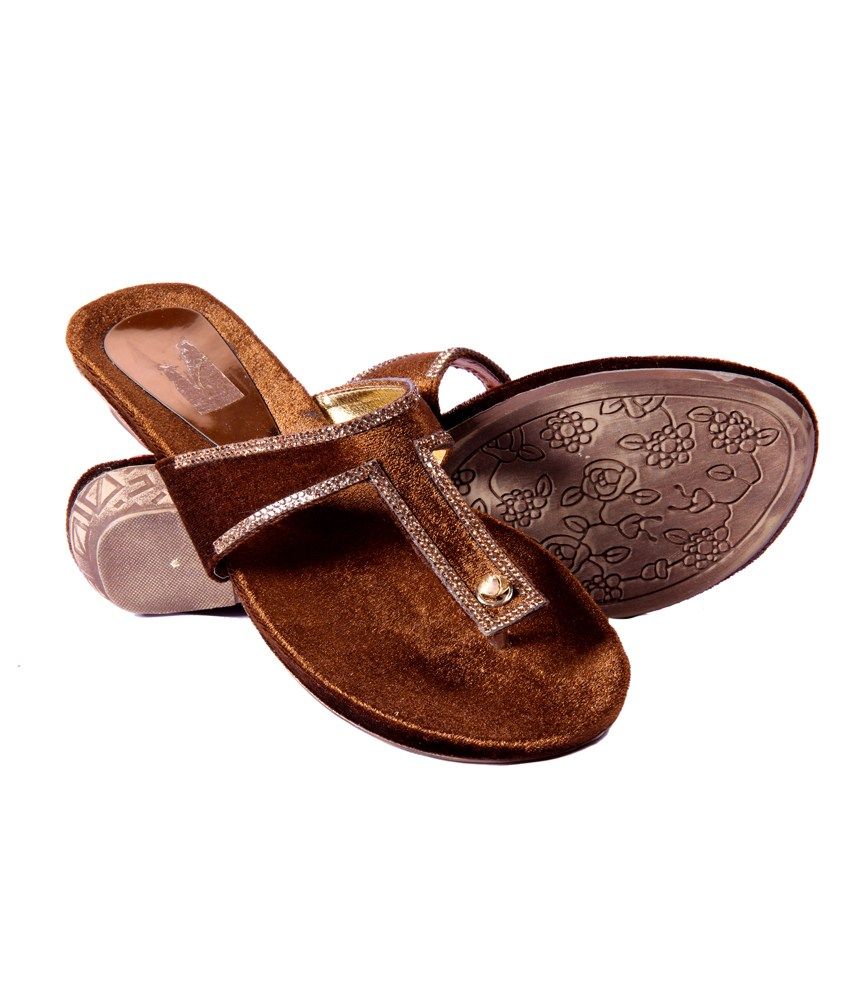 Foot Step Brown Women Sleeper Price in India Buy Foot Step Brown Women