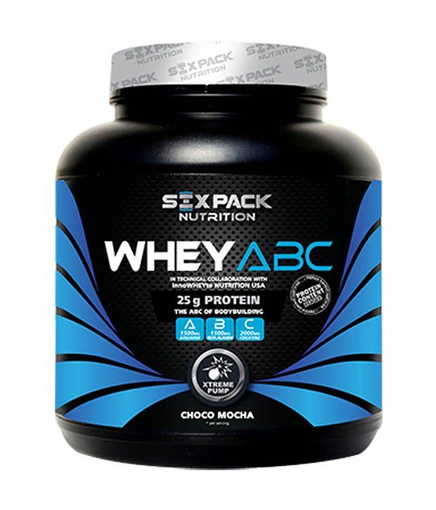 six pack raw whey protein