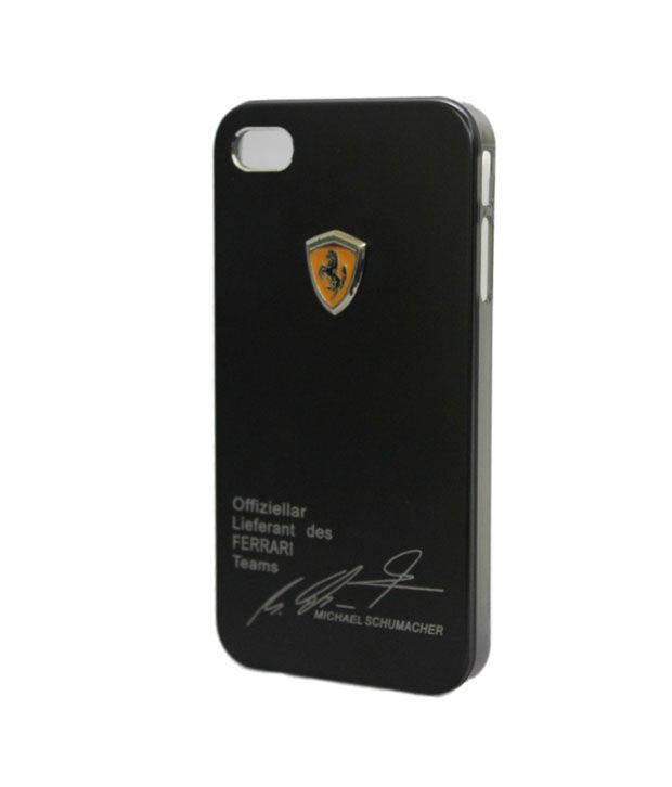 Envy Ferrari Case Cover Pc Aluminum For Apple Iphone 4/4s Black - Plain Back Covers Online at ...