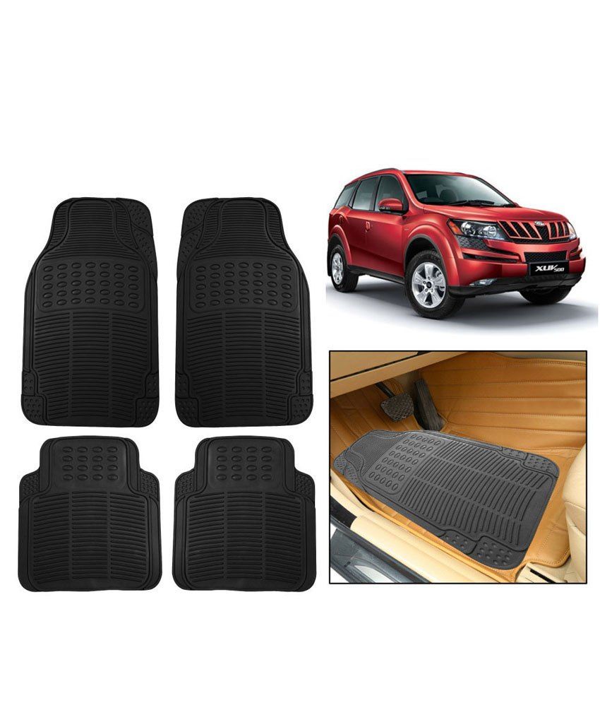 vheelocityin black premium rubber car foot mat floor mat for mahindra xuv 500 buy vheelocityin black premium rubber car foot mat floor mat for mahindra xuv 500 buy