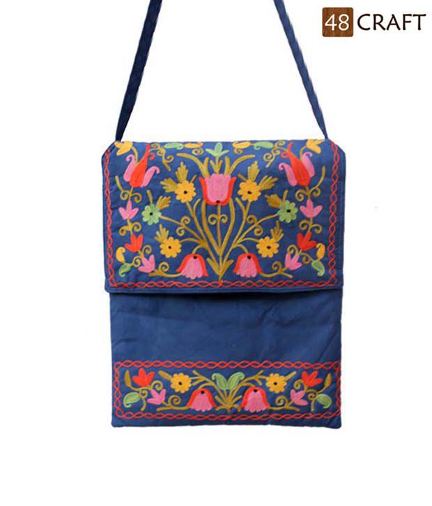 kashmiri embroidery bags online