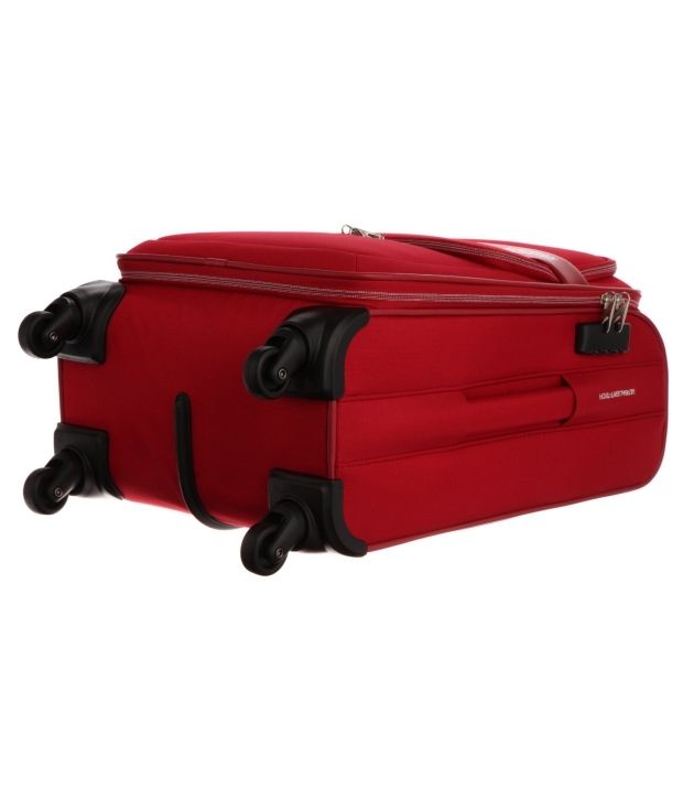 American Tourister Medium Size DC SUPERLITE II Red 4 Wheel Trolley 67