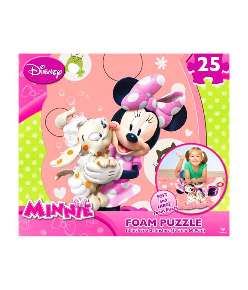 minnie mouse foam puzzle