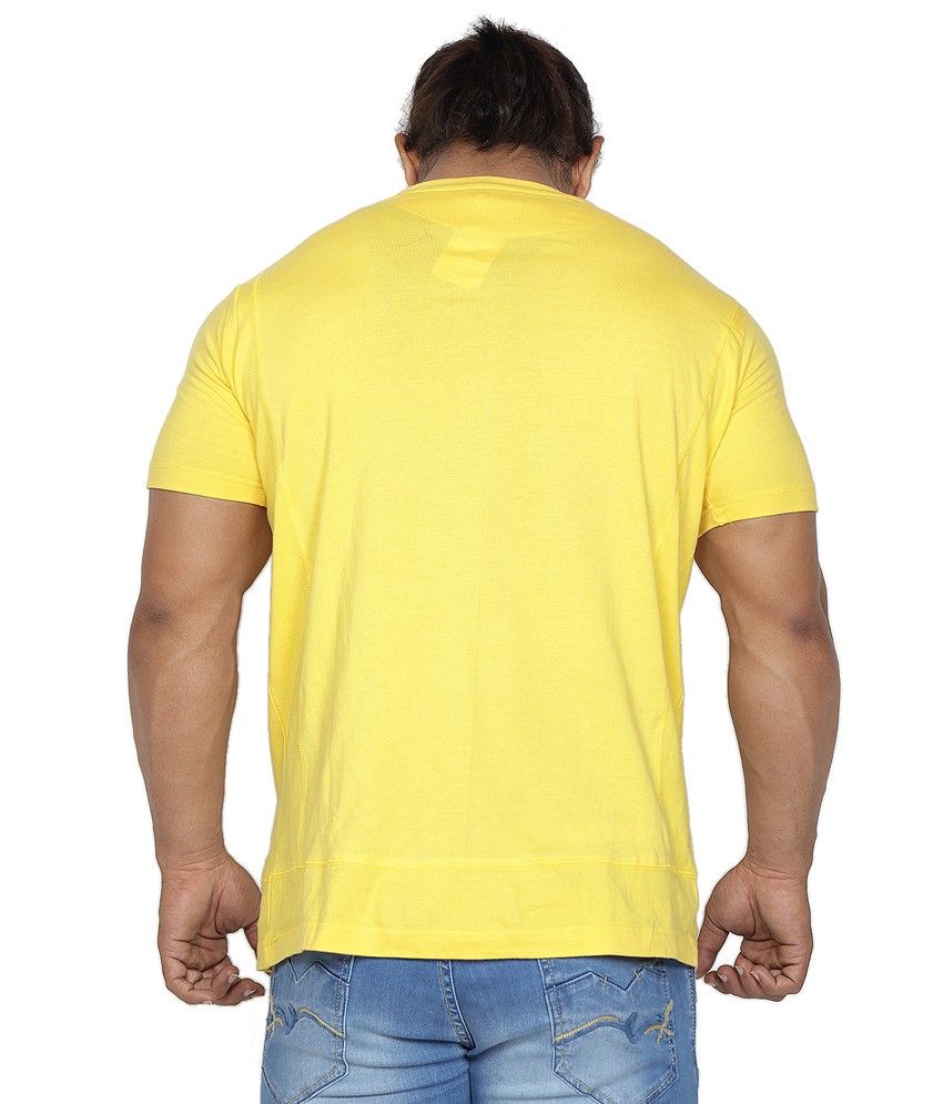 canary yellow show shirt