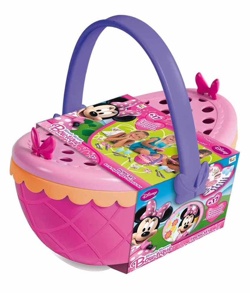 minnie mouse picnic playset