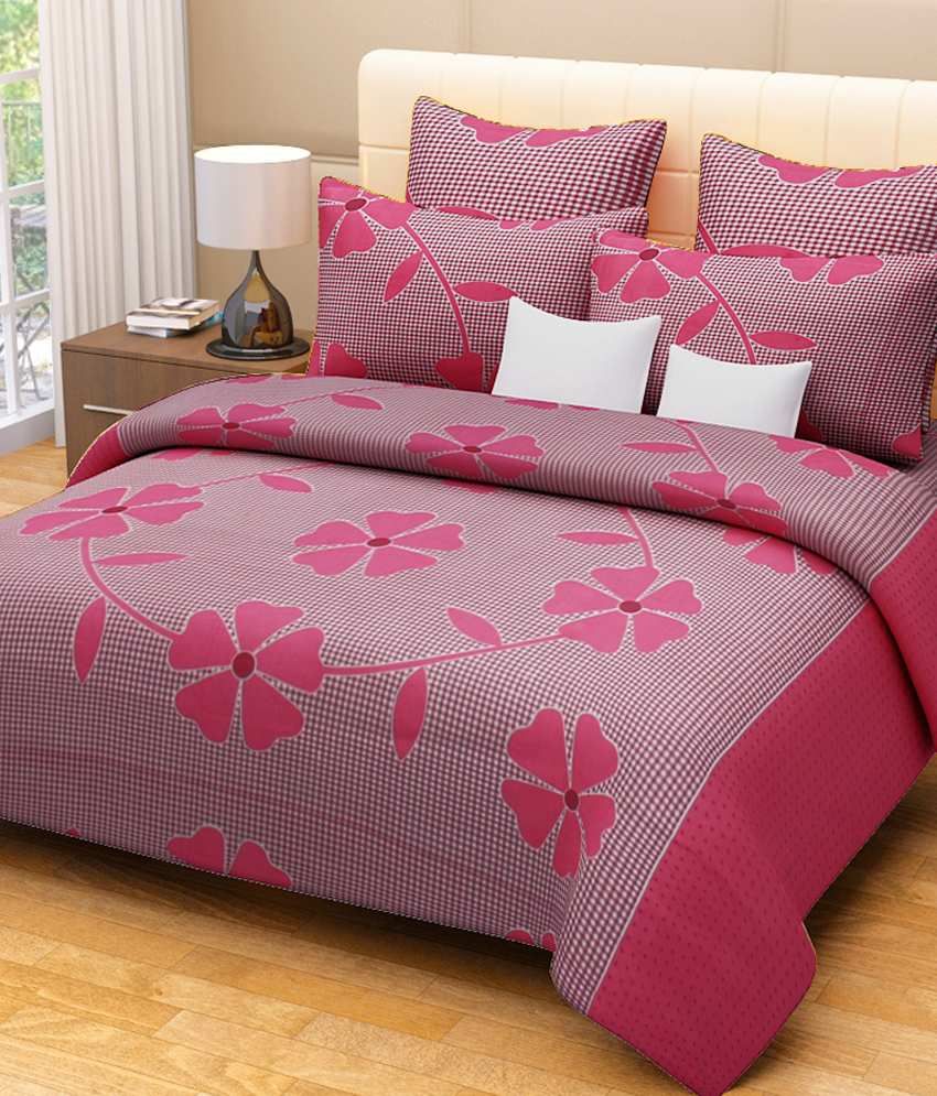 Expressions 100% Cotton Printed Bed Sheets - Buy Expressions 100%