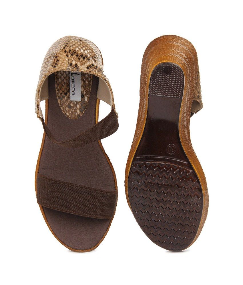 Lamere Tan Wedges Price in India- Buy Lamere Tan Wedges Online at Snapdeal