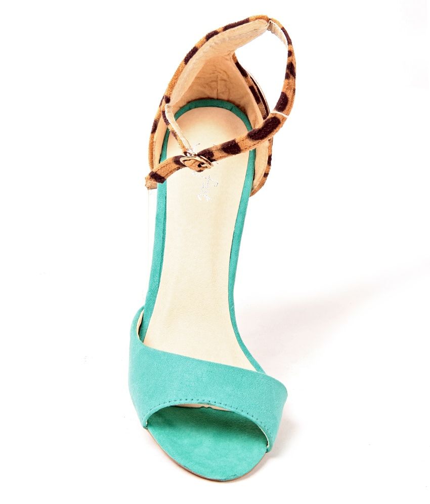  My  Foot  Green Stiletto Sandals  Price in India Buy My  Foot  