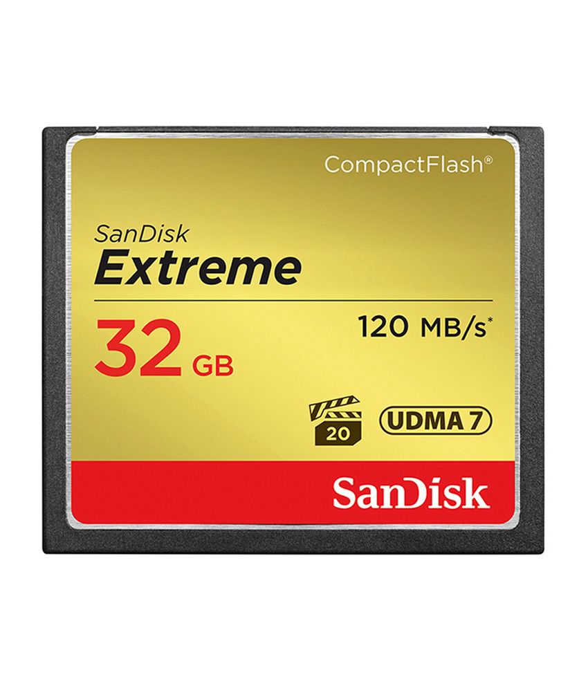     			SanDisk Extreme 32 GB Compact Flash Camera Memory Card
