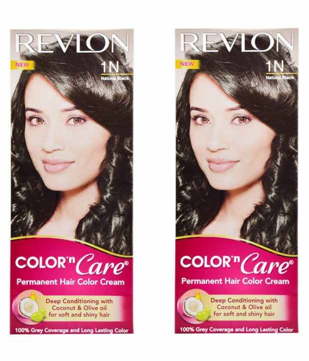 Revlon Color N Care Permanent Hair Color Cream Natural Black 1n