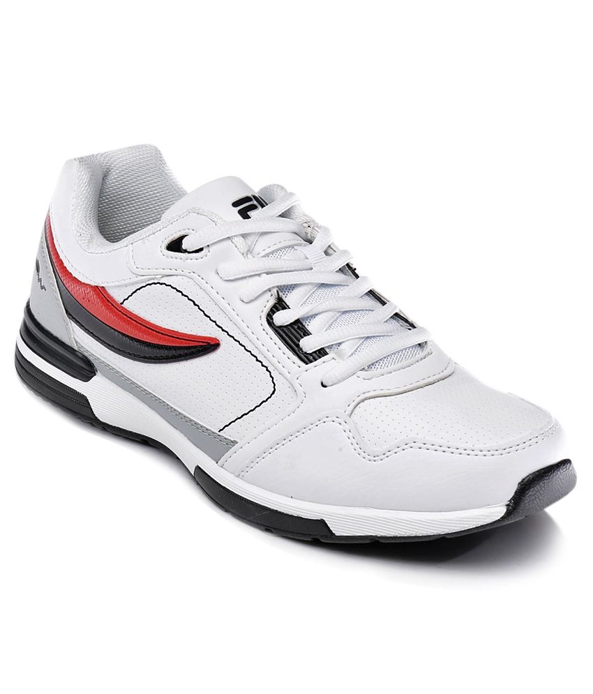 fila rubber shoes white