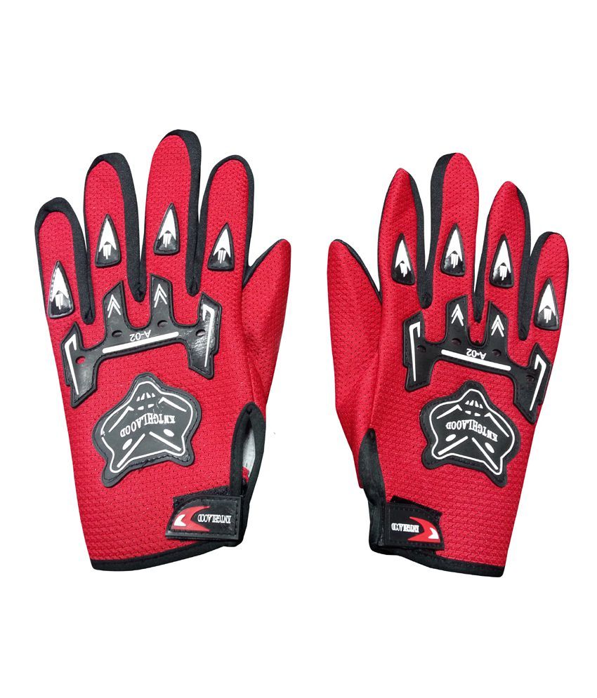 Camey Red Sporty Bike Riding Gloves: Buy Camey Red Sporty Bike Riding ...