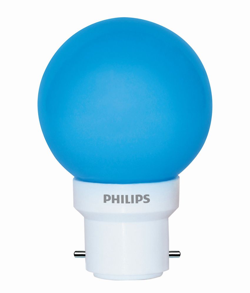 Philips Blue 0.5 Watt Led Light Bulb (6 Piece): Philips Blue 0.5 Watt Light Bulb (6 Piece) at Best Price in India on Snapdeal