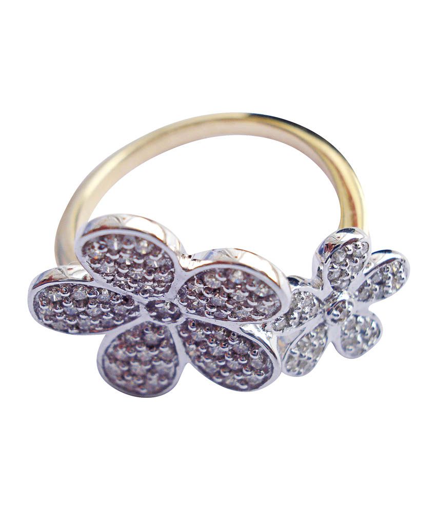 Ratnam 18kt Gold Diamond Ring