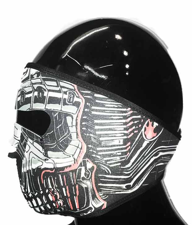 Upbeat Terminator Biker Riding Mask: Buy Upbeat Terminator Biker Riding Mask Online at Low Price 