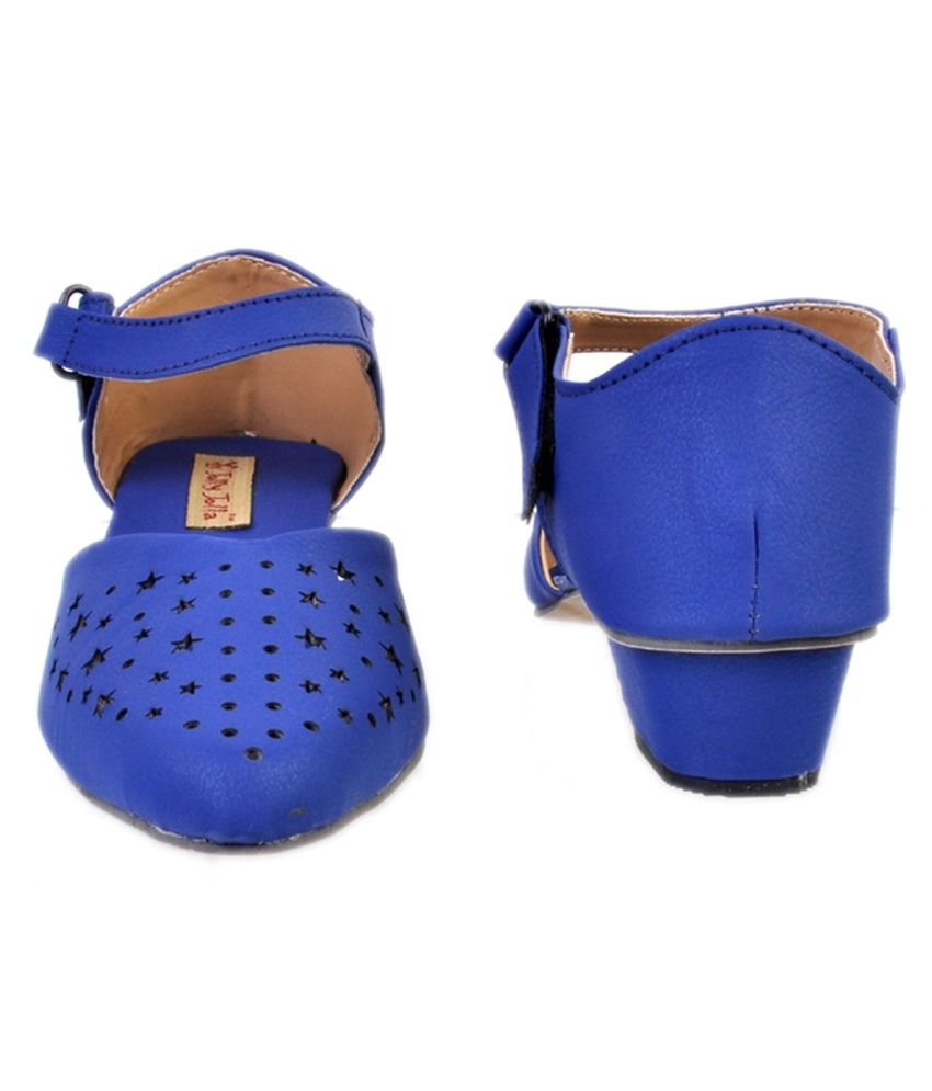 Jolly Jolla Blue Block Sandals Price in India- Buy Jolly Jolla Blue Block Sandals Online at Snapdeal