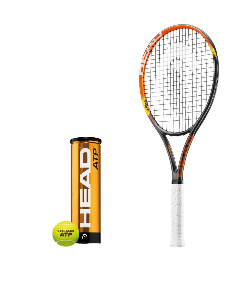 Head Mx Spark Pro Tennis Racquet & Freebie Head Atp Metal Can Tennis