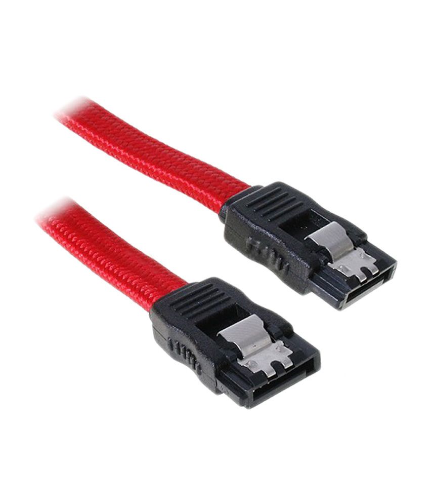 BitFenix Alchemy SATA 6 GB/s 30 cm Braided Cable Red Buy BitFenix Alchemy SATA 6 GB/s 30 cm