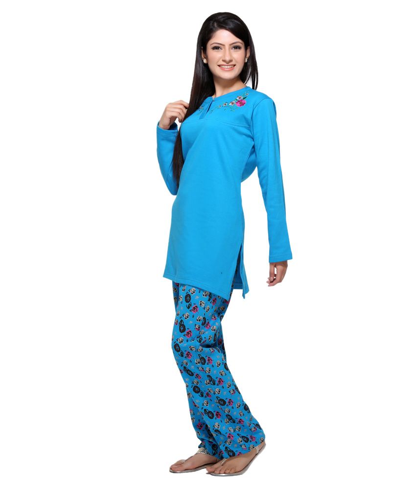 long top night suit