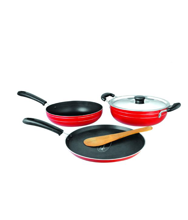prestige induction bottom cookware set