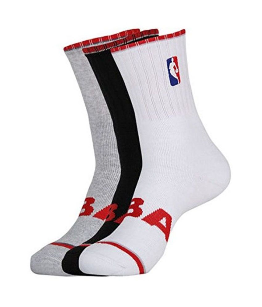 nba logo socks pack